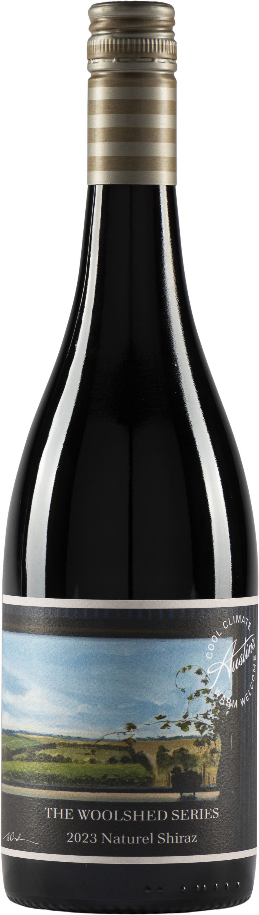 Austin's Wines The Woolshed Series Naturel Shiraz  2023 Geelong